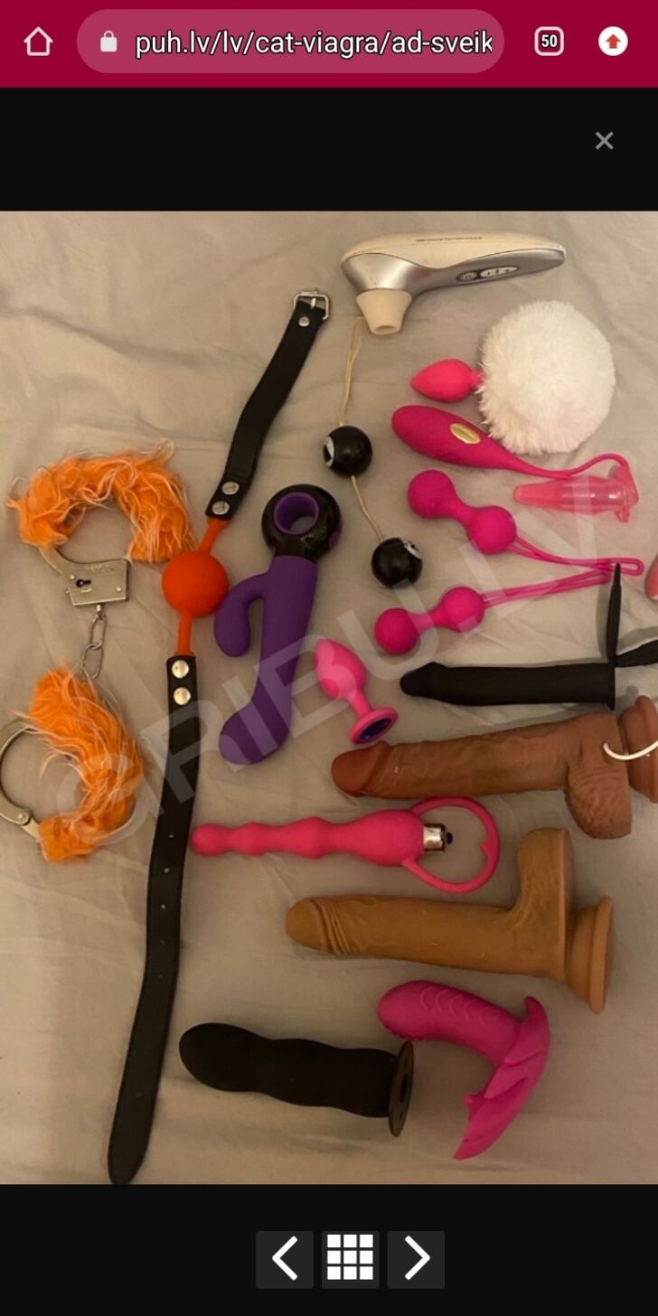 Toys and stuff for sex, Varaklani. Kritians: 24945778 1